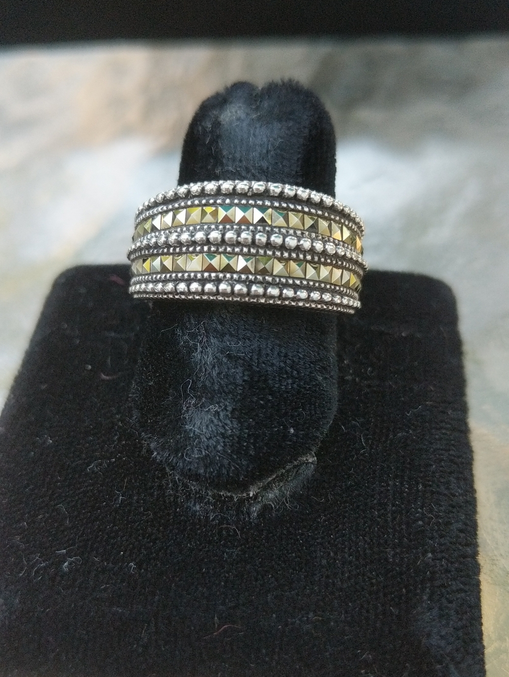 Judith Jack Sterling Silver Ring